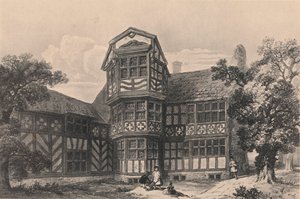 Gawsworth Old Hall, Cheshire door Unbekannt