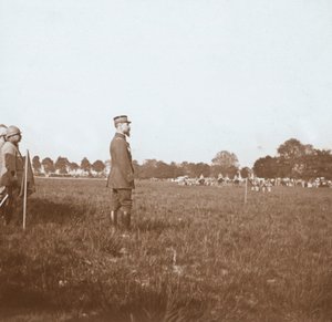 Generaal Henri Gouraud, Chalons, Marne, Noord-Frankrijk, ca. 1914-ca. 1918 door Unbekannt