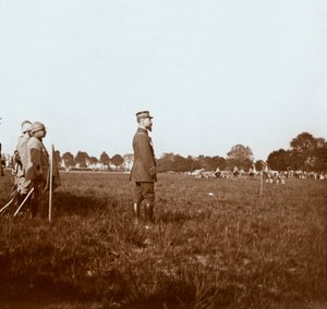Generaal Henri Gouraud, Chalons, Marne, Noord-Frankrijk, c1914-c1918 door Unbekannt