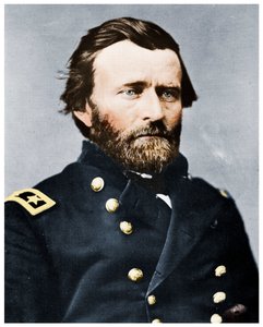 Generaal Ulysses S Grant, Amerikaanse soldaat en politicus, ca. 1860s, 1955 door Unbekannt