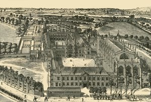 Algemeen uitzicht op Eton College, 1911