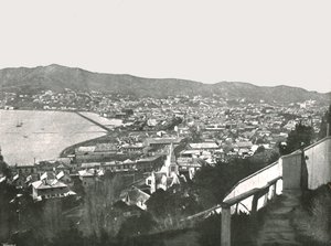 Algemeen uitzicht op de stad, Wellington, Nieuw-Zeeland, 1895 door Unbekannt