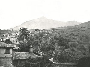 Algemeen uitzicht op de Piek, Tenerife, Canarische Eilanden, Spanje