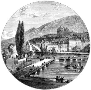 Genève, Zwitserland, 1900 door Unbekannt