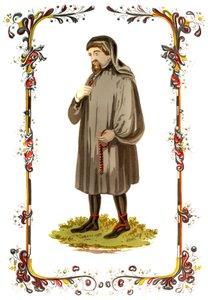 Geoffrey Chaucer, 14e eeuwse Engelse auteur, dichter, filosoof, bureaucraat en diplomaat door Unbekannt
