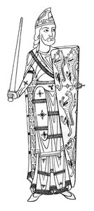 Geoffrey V, graaf van Anjou, ca. 1150-1155, 1924