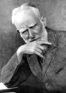 George Bernard Shaw 1856-1950, Ierse auteur, begin 20e eeuw door Unbekannt
