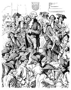 George Washington probeert te liegen, 1901