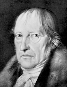 Georg Wilhelm Friedrich Hegel, Duitse filosoof door Unbekannt