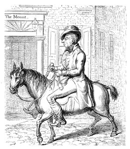 Georgey op een stokpaard, 1796 door Unbekannt