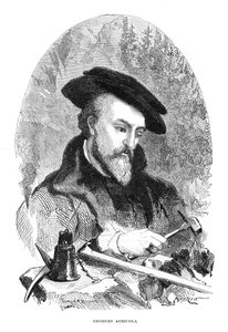 Georgius Agricola, 16e-eeuwse Duitse arts, mineraloog en metallurg
