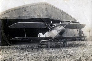 Duitse Albatros DV, Souilly, Frankrijk, 2 januari 1918 door Unbekannt