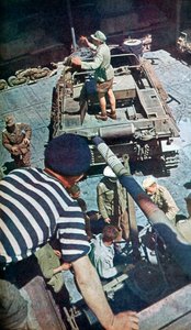 Duitse wapens en munitie arriveren in Noord-Afrika, 1942 door Unbekannt
