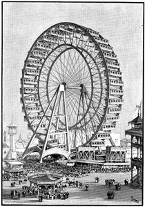 Reuzenrad, Internationale Tentoonstelling, Chicago, 1893