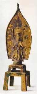 Verguld bronzen beeld van Kuan-Yin, 334 AD, 1936 door Unbekannt