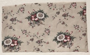 Glanzend Chintz Fragment door Unbekannt