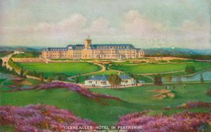 Gleneagles Hotel in Perthshire, ca. 1930