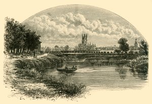Gloucester, vanuit het noordwesten, 1898