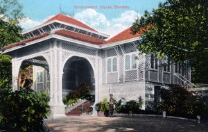Regeringsgebouw, Bombay, India door Unbekannt