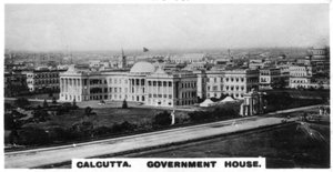 Regeringsgebouw, Calcutta, India door Unbekannt