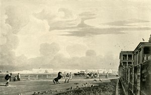 Regeringsgebouw, vanaf Chowringhee, 1820, 1925