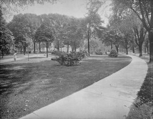 Grand Circus Park, Detroit, Michigan, ca. 1897 door Unbekannt