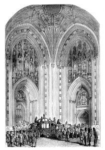 Grote ingang, Westminster Palace, Londen, c1888