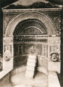 Grande Fontana, Pompeii, Italië, ca. 1900 door Unbekannt