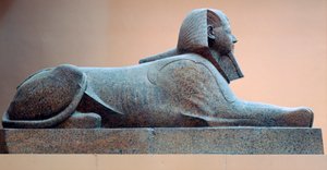 Granieten sfinx van Hatsjepsoet, regering van Hatsjepsoet, Egyptisch, 18e dynastie