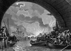 Grote Brand van Londen, 1666 19e eeuw
