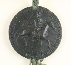Grote zegel van koning Jan, 1203 door Unbekannt