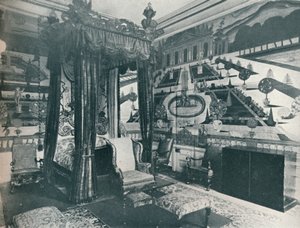 Groene Fluwelen Kamer, Stoke Edith, ca. 1909