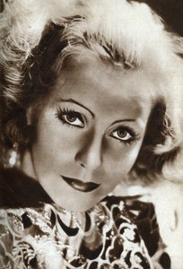 Greta Garbo, Zweedse actrice, 1933 door Unbekannt