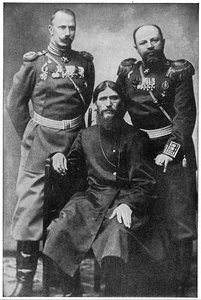 Grigoriy Efimovich Rasputin, Russische mysticus en heilige man door Unbekannt