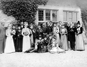 Groepsfoto, ca. 1882