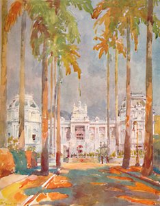 Guanabara Paleis - Residentie van president maarschalk Hermes da Fonseca, 1914 door Unbekannt