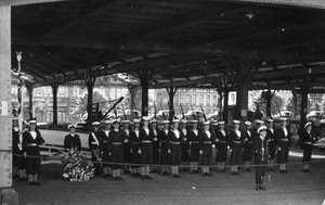 Erewacht van HMS Sirius, Antwerpen, ca. 1946-1949 door Unbekannt