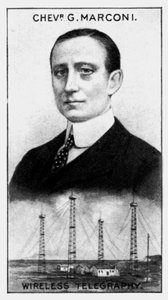 Guglielmo Marchese Marconi, Italiaanse elektrotechnicus, ca. 1924 door Unbekannt