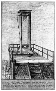 Guillotine, 1956 door Unbekannt