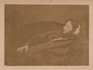 Gustave Courbet, ca 1865 door Unbekannt