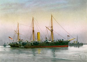 HMS Mohawk, Royal Navy 3e klasse kruiser, ca. 1890-ca. 1893