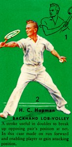 H. C. Hopman - Backhand Lob-Volley door Unbekannt