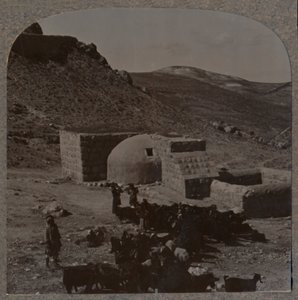 Halfweg herberg op de reis naar Jericho, ca. 1900