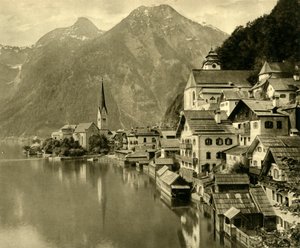 Hallstatt, Opper-Oostenrijk, ca. 1935 door Unbekannt