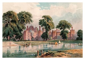 Hampton Court Palace, 1880 door Unbekannt