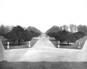 Hampton Court Palace Gardens, Richmond, Londen, 1894