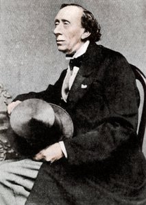 Hans Christian Andersen, Deense auteur en dichter, midden 19e eeuw door Unbekannt