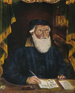 Hans Sachs 1494-1576. Gravure door Hans Weygel, 1934