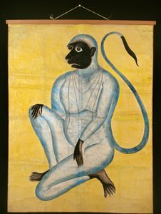 Hanuman, de apengod, c1870 door Unbekannt