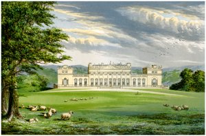 Harewood House, Yorkshire, huis van de Graaf van Harewood, ca. 1880